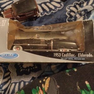1953 Cadillac eldorado diecast metal with plastic parts